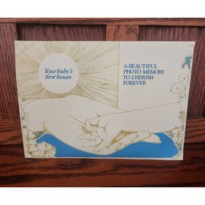 Vintage Hospital Babys First Photo Packet With Baby Announcement‎ And Thank yous